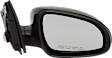 Driver and Passenger Side Mirror, Power Adjust, Heated, Manual Folding, Paintable, No Signal Light, No Memory, No Puddle Light, No Auto-Dim, No Blind Spot Feature