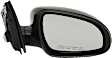 Driver and Passenger Side Mirror, Power Adjust, Non-Heated, Manual Folding, Paintable, No Signal Light, No Memory, No Puddle Light, No Auto-Dim, No Blind Spot Feature