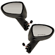 Driver and Passenger Side Mirrors, Power Adjust, Manual Folding, Heated, Paintable, No Signal Light, With memory, No Puddle Light, No Auto-Dimming, No Blind Spot Feature