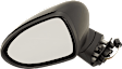 Driver and Passenger Side Mirrors, Power Adjust, Manual Folding, Heated, Paintable, No Signal Light, With memory, No Puddle Light, No Auto-Dimming, No Blind Spot Feature