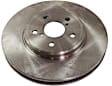 Front Brake Disc, Natural Finish, Plain Surface, Vented, 5 Lugs, 314.96 mm, 4.3L, 8Cyl