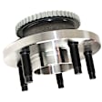 Front, Driver and Passenger Side Wheel Hub, 5 Lugs, With Bearing, 4.6L, 8Cyl