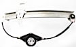 Front, Driver and Passenger Side Power Window Regulator, Without Motor
