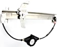 Front, Driver and Passenger Side Power Window Regulator, Without Motor