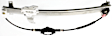 Front, Driver and Passenger Side Power Window Regulator, Without Motor