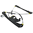 Front, Driver and Passenger Side Power Window Regulators, Without Motor