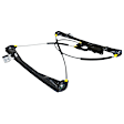 Front, Driver and Passenger Side Power Window Regulators, Without Motor