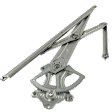 Front, Driver and Passenger Side Power Window Regulator, Without Motor