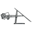 Front And Rear, Driver Side Power Window Regulator, Without Motor