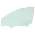 Front, Driver and Passenger Side Door Glasses, Green Tint, Replaces NAGS No. FD24166 GTYN, FD24167 GTYN