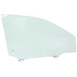 Front, Driver and Passenger Side Door Glasses, Green Tint, Replaces NAGS No. FD24166 GTYN, FD24167 GTYN