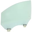 Front, Driver and Passenger Side Door Glasses, Green Tint, Replaces NAGS No. DD12302 GTYN, DD12303 GTYN