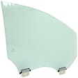 Front, Driver and Passenger Side Door Glasses, Green Tint, Replaces NAGS No. DD12302 GTYN, DD12303 GTYN