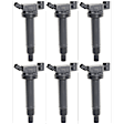 2000 Lexus ES300 - Ignition Coil, For Models with VVT, Set of 6, 6 Cyl 3.0L