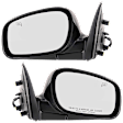 Driver and Passenger Side Mirrors, Power Adjust, Manual Folding, Heated, Paintable, No Signal Light, No Memory, No Puddle Light, No Auto-Dimming, No Blind Spot Feature
