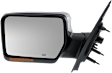 Driver and Passenger Side Mirror, Power Adjust, Heated, Manual Folding, Chrome, In-housing Signal Light, No Memory, No Puddle Light, No Auto-Dim, No Blind Spot Feature