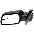 Driver and Passenger Side Mirror, Power Adjust, Heated, Manual Folding, Paintable, In-housing Signal Light, No Memory, With Puddle Light, No Auto-Dim, With Blind Spot Glass