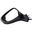 Driver and Passenger Side Mirror, Power Adjust, Heated, Power Folding, Paintable, In-housing Signal Light, With Memory, With Puddle Light, No Auto-Dim, With Blind Spot Detection in Glass
