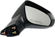 Driver and Passenger Side Mirrors, Power, Manual Folding, Heated, Paintable, In-housing Signal Light, No Memory, No Puddle Light, No Auto-Dimming, No Blind Spot Feature
