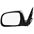 Driver and Passenger Side Mirrors, No Memory, Signal Light, Blind Spot Feature, Puddle Light, and Auto-Dimming, RH - Manual Adjust, LH - Power Adjust, Heated, Paintable, Manual Folding, Base Model