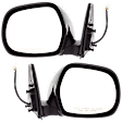 Driver and Passenger Side Mirrors, Power Adjust, Manual Folding, Heated, Paintable, No Signal Light, With memory, No Puddle Light, No Auto-Dimming, No Blind Spot Feature