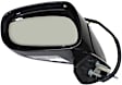 Driver and Passenger Side Mirrors, Power Adjust, Manual Folding, Heated, Paintable, No Signal Light, With memory, With Puddle Light, No Auto-Dimming, No Blind Spot Feature
