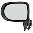 Driver and Passenger Side Mirrors, Power Adjust, Manual Folding, Heated, Paintable, In-housing Signal Light, With memory, With Puddle Light, No Auto-Dimming, No Blind Spot Feature
