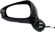 Driver and Passenger Side Mirrors, Power Adjust, Manual Folding, Heated, Paintable, In-housing Signal Light, With memory, With Puddle Light, No Auto-Dimming, No Blind Spot Feature