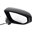 Driver and Passenger Side Mirror, Power Adjust, Heated, Manual Folding, Paintable, In-housing Signal Light, No Memory, No Puddle Light, No Auto-Dim, No Blind Spot Feature