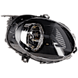 Driver and Passenger Side Halogen Headlight, Without bulb(s), OE Comparable Finish