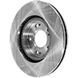 2009 Mitsubishi Eclipse - Front and Rear Brake Disc, Natural Finish, Plain Surface, 5 Lugs, Front-293.88 mm/Rear-261.11 mm, 2.4L 4Cyl