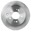 Front and Rear Brake Disc, 4-Wheel Set, Plain Surface, Vented, 5 Lugs