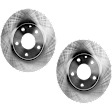 2017 Mazda 3 - Front Brake Disc, Plain Surface, Vented, 5 Lugs, 279.91 mm, 280mm  Disc, 2.0L 4Cyl