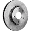 2017 Mazda 3 - Front Brake Disc, Plain Surface, Vented, 5 Lugs, 279.91 mm, 280mm  Disc, 2.0L 4Cyl
