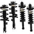 Front and Rear, Driver and Passenger Side Fully Loaded Strut, Manual Transmission
