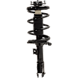 Front and Rear, Driver and Passenger Side Fully Loaded Strut, Manual Transmission
