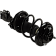 Front and Rear, Driver and Passenger Side Fully Loaded Strut, Manual Transmission