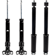 Front and Rear, Driver and Passenger Side Shock and Fully Loaded Strut