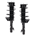 Front, Driver and Passenger Side Fully Loaded Struts