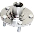 4-Wheel Set Front and Rear, Driver and Passenger Side Wheel Hubs, Front - Without Bearing; Rear - With Bearing, AWD