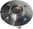 Rear, Driver and Passenger Side Wheel Hub, 4 Lugs, With Bearing, 1.6L, 4Cyl