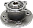 Rear, Driver and Passenger Side Wheel Hub, 4 Lugs, With Bearing, 1.6L, 4Cyl
