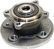 2-Wheel Set Rear, Driver and Passenger Side Wheel Hubs, With Bearing, 4 x 3.94 in. Bolt Pattern