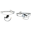 2003 Mitsubishi Galant - Front, Driver and Passenger Side Power Window Regulator, With Motor