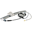 2003 Mitsubishi Galant - Front, Driver and Passenger Side Power Window Regulator, With Motor