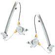 2006 Mitsubishi Lancer - Sedan Front, Driver and Passenger Side Power Window Regulator, Without Motor