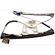 Front, Driver and Passenger Side Power Window Regulator, Without Motor