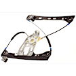 Front, Driver and Passenger Side Power Window Regulator, Without Motor