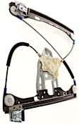 Front, Driver and Passenger Side Power Window Regulator, Without Motor