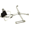 1998 Mercedes Benz E320 - Front, Driver and Passenger Side Power Window Regulator, With Motor